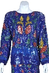 Two Piece Matching Jacket and Skirt Set in closeup