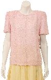 Main image of Fully Beaded Short Sleeve Blouse