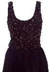 Floral Bead Tank Top in close up.