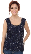 Main image of Asymmetric Beaded Blouse