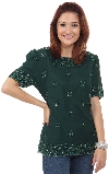 Main image of Decorative Bordered Beaded Blouse