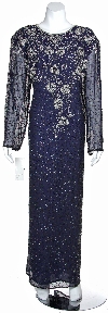 Main image of Floral Print Mother of the Bride Formal Dress
