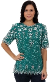 Main image of Celestial Hand Beaded/Sequin Blouse