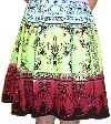 Main image of Sequined Multi-Color Print Skirt