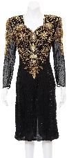 Main image of Galaxy Hand Beaded Formal Dress
