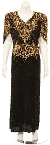 Main image of Full Length V-Neck Evening Gown