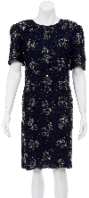 Main image of Flower Hook Hand Beaded Short Dress