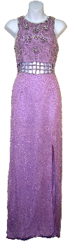 Main image of Sequin Beaded Formal Cocktail Dress