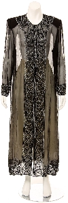Main image of Long Handbeaded See-Thru Jacket