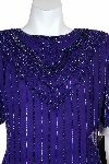 Two Piece Formal Evening Dress  in closeup
