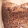 Strapless Short Leopard Print Cocktail Party Dress in an alternative picture