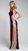 Silhouette Styles Prom Gown with Rhinestone Accents in an alternative image