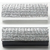 Main image of Rhinestones Pattern Rectangular Evening Bag
