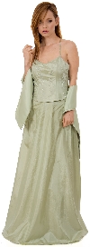 Criss Crossed 2 pc Beaded Formal Evening Dress in alternative picture