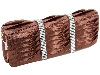 Main image of Rhinestone Embellished Satin Evening Bag in Bronze