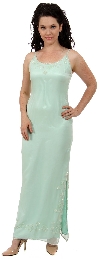 Long Formal Beaded Dress with Matching Jacket  in Mint