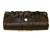All Occasion Satin Evening Bag in Black