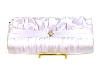 All Occasion Satin Evening Bag in White