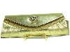 All Occasion Satin Evening Bag in Gold