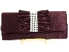 Main image of Ruffled Bow Evening Bag