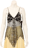Main image of Spaghetti Strapped Translucent Shimmered Top