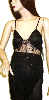 Main image of Asymmetric Top with Bead Swirls and Petal Sequins