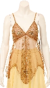 Main image of Spaghetti Strapped Luminous Sequined Top