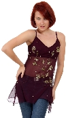 Main image of Embellished Roses Hand Beaded Top