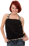 Main image of Halter Top Sequined Night on the Beach Blouse