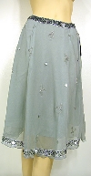 Main image of Bead Embellished Knee Length Skirt 