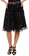 Main image of Bead Embellished Knee Length Skirt 