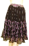 Main image of Bead Embellished Knee Length Skirt 