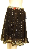 Main image of Bead Embellished Knee Length Skirt 
