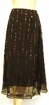 Main image of Bead Embellished Knee Length Skirt 