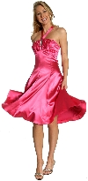 Main image of V Neck Short Prom Dress