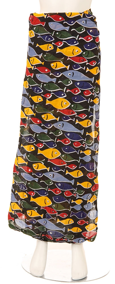 Multi-Colored Fish Sarong