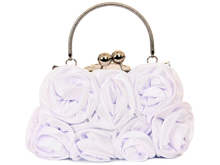 Bouquet Evening Bag. 363-wt.